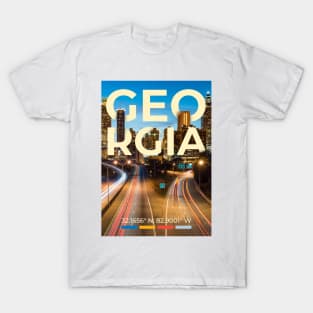 Georgia Travel Poster T-Shirt